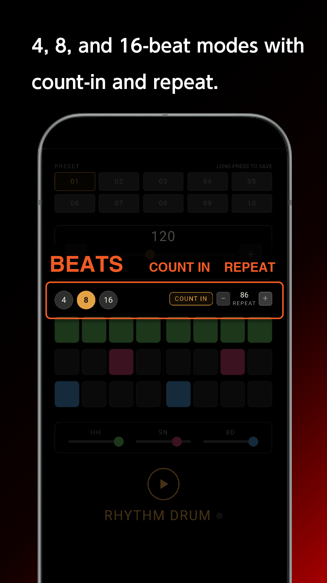 Beat mode