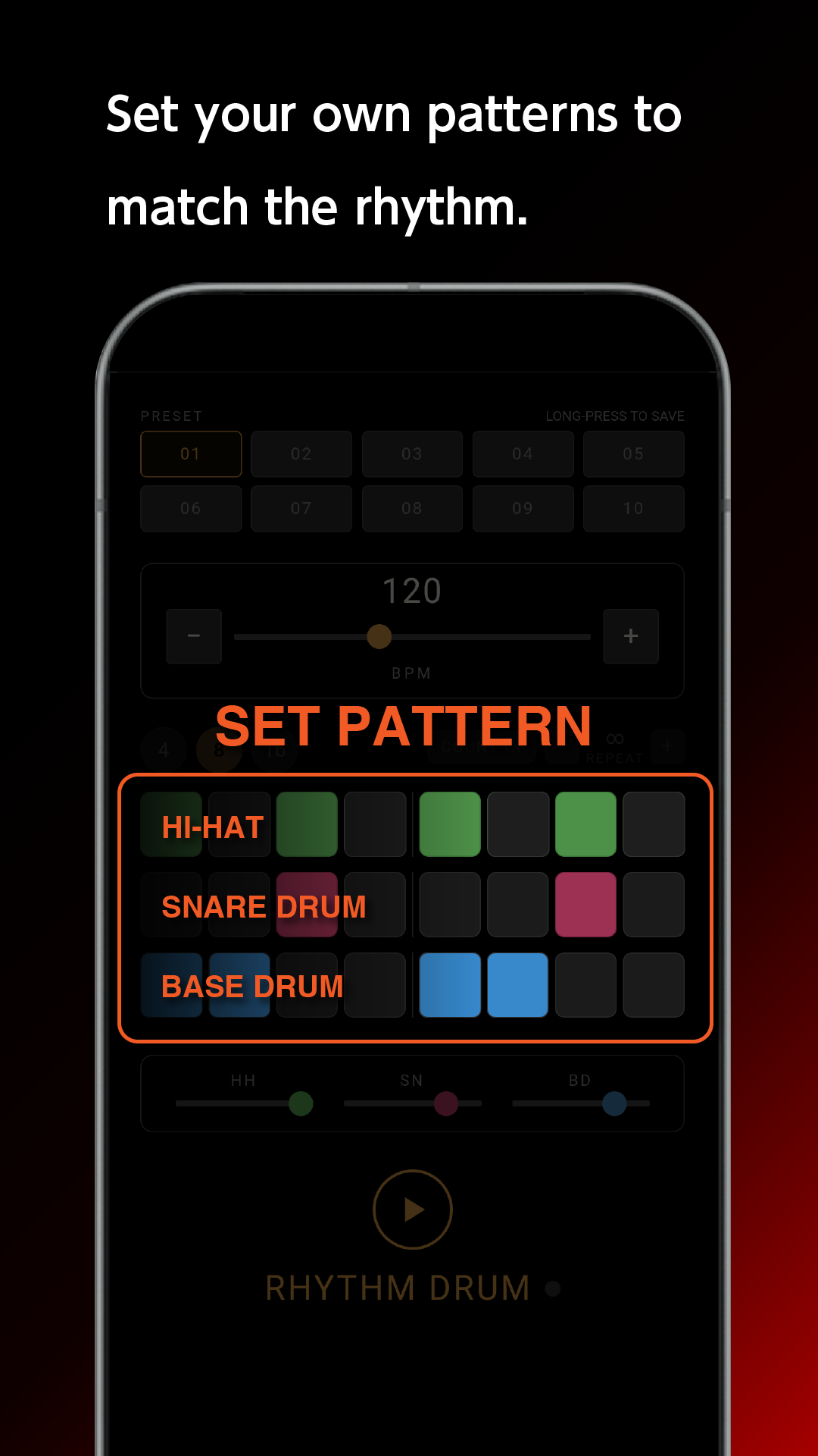 Set patterns